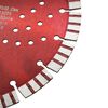 vidaXL Diamond Cutting Disc with Turbo and Holes Steel 11.81 "