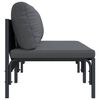 vidaXL Outdoor Furniture 2 pcs Anthracite 31.50 x 31.50 x 27.95 in