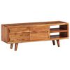 vidaXL TV Cabinet Natural wood Solid acacia wood Standard TV Cabinet