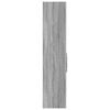 vidaXL Highboard Grey sonoma Engineered wood Tall Highboard