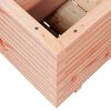 vidaXL Garden Planter Douglas Wood Natural Solid Douglas Wood Large