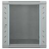 vidaXL Network Cabinet with Storage Gray 60 x 60 x 65 cm Steel