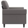 vidaXL 2-seater Sofa Grey