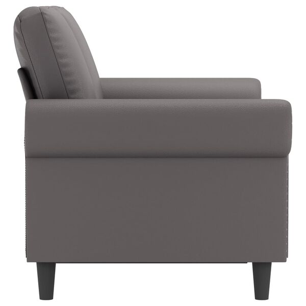 vidaXL 2-seater Sofa Grey