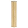 vidaXL Rug Light Natural Bamboo, Polypropylene 39.4 x 393.7 in