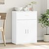 vidaXL Sideboard White Engineered wood Medium Sideboard Rectangular