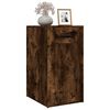 vidaXL Desk Cabinet Smoked oak Engineered wood Medium Desk Cabinet