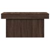 vidaXL Coffee Table Brown Oak Engineered Wood 39.4 in x 21.7 in x 15.7 in