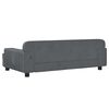 vidaXL Kids Sofa Dark Grey Velvet, Pine wood, Foam Mini