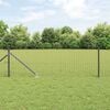 vidaXL Fence Post 52 pcs Grey 1.26 x 1.26 x 23.62 in