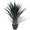 vidaXL Artificial Plant Green Plastic Medium Decorative Inlays