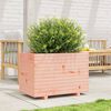 vidaXL Garden Planter Natural Wood Solid Douglas Wood 27.6x15.7x19.5 in