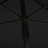 vidaXL Garden Parasol Anthracite Polyester 82.7 x 55.1 in Tiltable