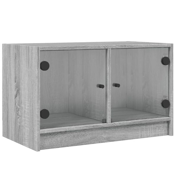vidaXL TV Cabinet Grey sonoma Engineered wood Medium TV Cabinet