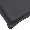 vidaXL Highback Chair Cushion Set of 4 Melange Anthracite Polyester