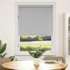 vidaXL Roller blind Blackout 31.5"x68.9" Gray