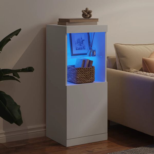 vidaXL Sideboard White Engineered wood Medium Sideboard Rectangular