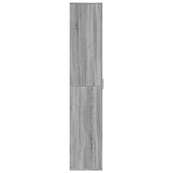 vidaXL Highboard Grey sonoma Engineered wood 23.6x13.8x70.9 in Highboard