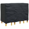 vidaXL Outdoor Furniture Cover Black 55.1" x 27.6" x 35.4" 600D