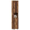 vidaXL Bathroom Cabinet Set TULUM Old Wood 14.57 x 12.40 x 79.92 in