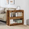 vidaXL Book Cabinet Old wood Engineered wood Medium Book Cabinet