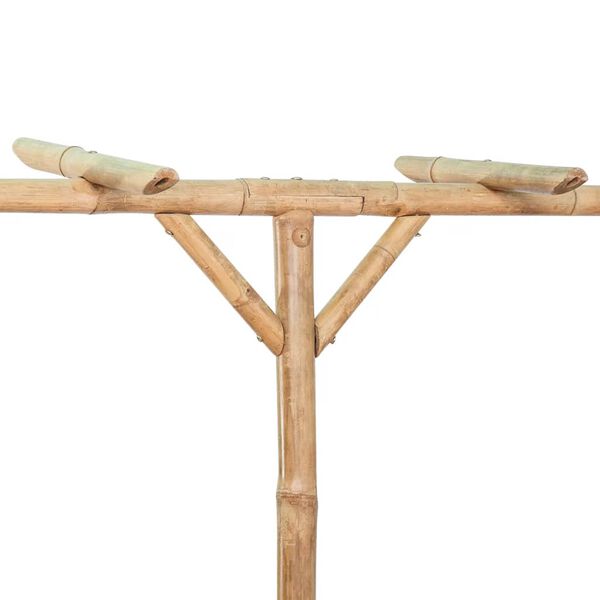 vidaXL Pergola Bamboo 151.6"x15.7"x80.7"
