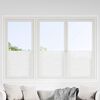 vidaXL Window Film Set of 4 Frosted PVC 23.6 x 196.9 in