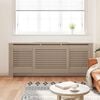 vidaXL MDF Radiator Cover 80.7"