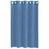 vidaXL Voile Curtains with Grommets 2 pcs Royal Blue