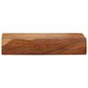 vidaXL Wall Shelves 2 pcs 15.7"x6.7"x3.1" Solid Wood Acacia