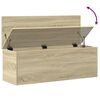 vidaXL Storage Box Sonoma oak Engineered wood Medium Storage Box