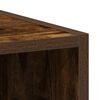 vidaXL Hanging Cabinet Smoked Oak Engineered Wood Medium Hanging Cabinet