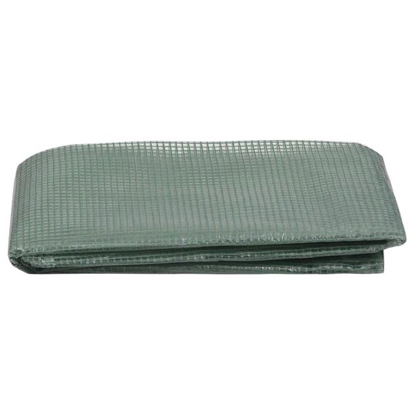 vidaXL Greenhouse Replacement Cover Green Polyethylene Standard Durable