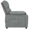 vidaXL Massage Chair Dark Grey