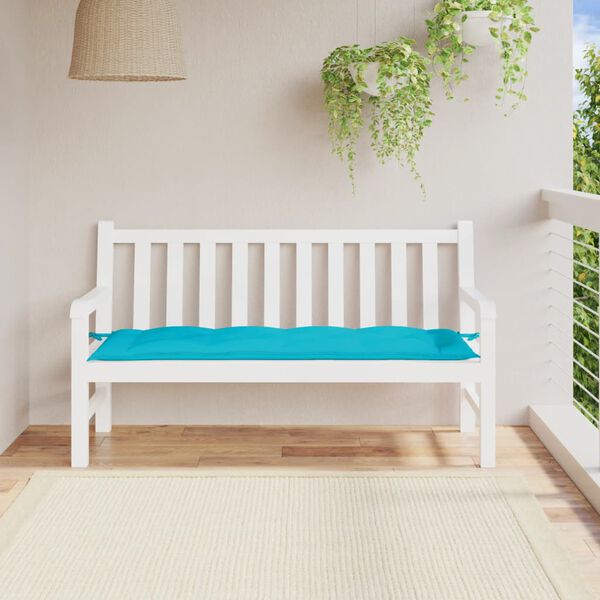 vidaXL Garden Bench Cushion Turquoise Oxford fabric (100% polyester)