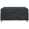 vidaXL Furniture Cover Plain Black 78.74 x 64.96 x 31.50 in 600D