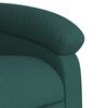 vidaXL Stand Up Massage Recliner Chair Dark Green