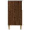 vidaXL Sideboard Brown Oak Engineered Wood Medium Sideboard
