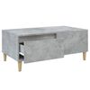 vidaXL Coffee Table Concrete Grey Engineered Wood Medium Coffee Table