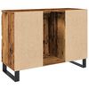 vidaXL Bathroom Sink Cabinet Old wood Engineered wood, iron Medium
