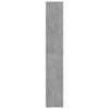 vidaXL Bathroom Cabinet Concrete grey Engineered Wood Tall and narrow