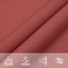 vidaXL Sunshade Sail Oxford Fabric Square 14.8x14.8' Terracotta