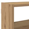 vidaXL Wall Cube Shelf Artisan oak Engineered wood Medium