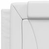 vidaXL Headboard Cushion White