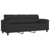 vidaXL Sofa Set Black