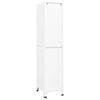 vidaXL Locker Cabinet White Steel Standard Locker Cabinet Rectangular