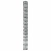 vidaXL Field Fence Silver 4.6 x 82.0 ft Galvanized steel
