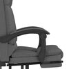 vidaXL Massage Office Chair Dark Gray