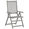 vidaXL Garden Chair Set of 6 Grey, Anthracite