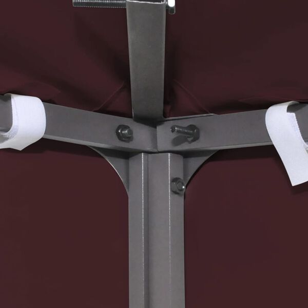 vidaXL Gazebo Top Cover Burgundy Polyester with PVC coating 10 x 10 feet